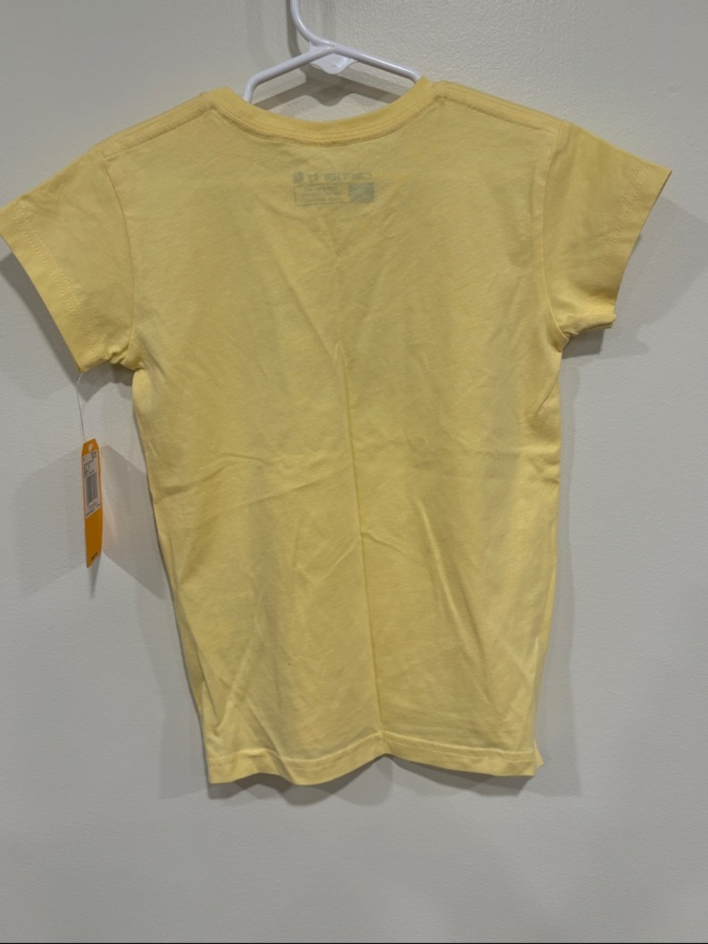 Carhartt Yellow Kids with Floral Graphic Tee 4T - Picture 7 of 11